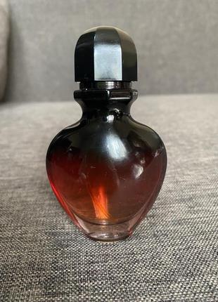 Paco rabanne black xs l exces for her парфумована вода без коробки 30 мл, оригинал2 фото