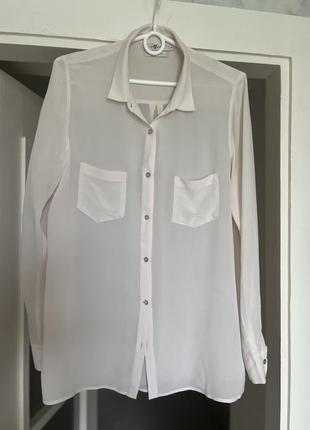 Шелковая блуза 💯 % натуральный шелк италия