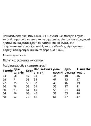 Очень тёплый костюм худи с капюшоном и брюки джоггеры начёс10 фото