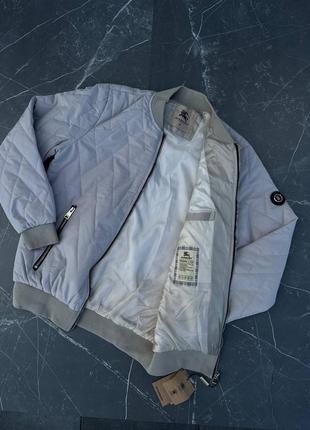 Премиум куртка в стиле burberry осенний брендовый стильный бомбер качественный6 фото