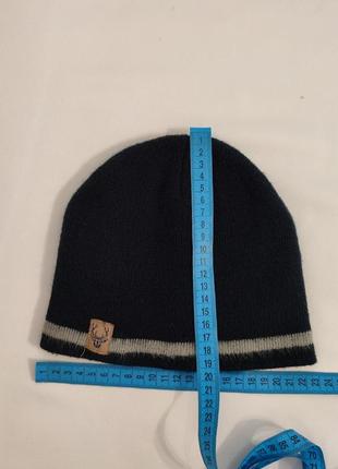 Темно синяя шапка, размер 2хs - s6 фото