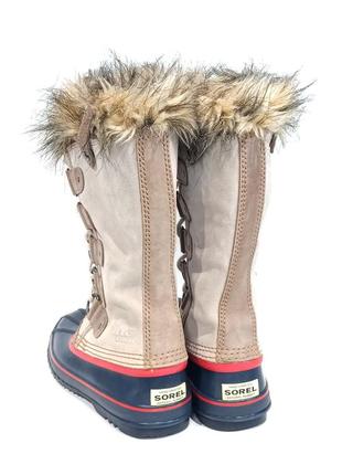 Зимові жіночі чоботи sorel joan of arctic waterproof оригінал2 фото