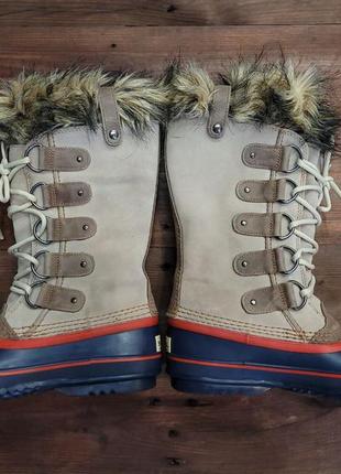 Зимові жіночі чоботи sorel joan of arctic waterproof оригінал5 фото