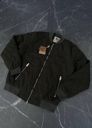 Премиум куртка в стиле burberry осенний брендовый стильный бомбер качественный2 фото