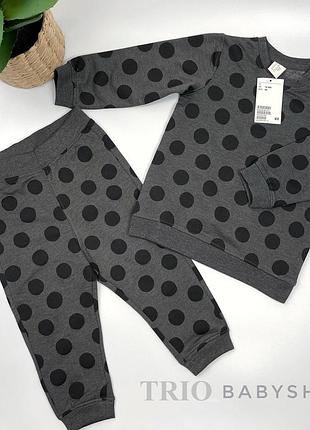 Утеплений дитячий комплект / костюм h&m