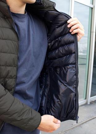 Куртка демісезонна чоловіча колір хакі3 фото