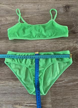 Шикарный, купальник, ярко зеленого цвета, очень няшный, от дорогого бренда: tezenis 🫶3 фото