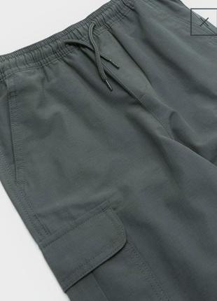 Стильные серые брюки карго для мальчиков matalan boys 6лет2 фото