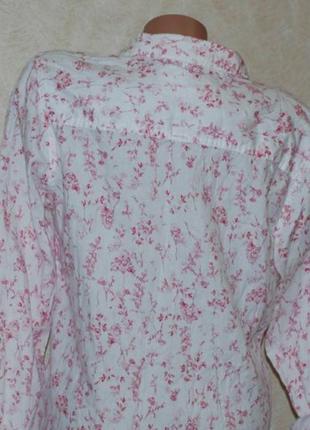 Блуза принтована бренду  bhs
  / 100% хлопок / регулируемый рукав /9 фото