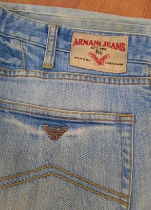 Джинсы armani jeans оригинал6 фото