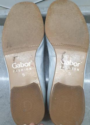 Gabor стильные кожаные туфли10 фото