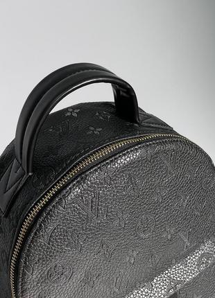 Женский маленький рюкзак премиум качества в брендовом принте4 фото