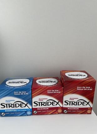 Stridex, cтрідекс , single-step, контроль акне