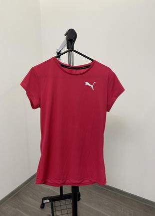 Спортивная женская футболка для спорта для бега puma
