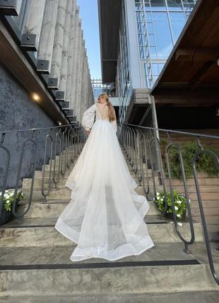 Весільна сукня в стилі бохо (колекція 2022 року)1 фото