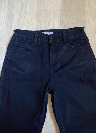 Чорні джинси прямі штани брюки женские джинсы черные штаны6 фото
