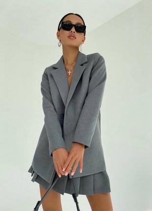 Костюм пиджак и юбка 🤤7 фото
