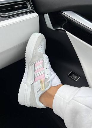 Кроссовки adidas forum pink10 фото