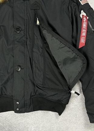 Alpha industries polar sv куртка парка ма-1 зимова8 фото