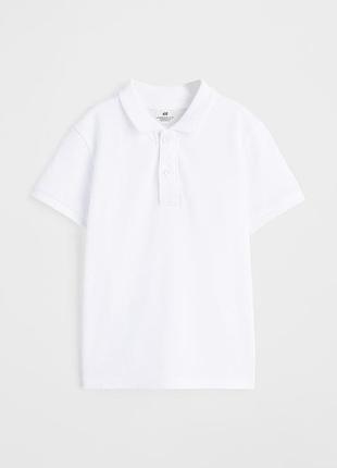 Футболка поло h&m 122-128, 134-140р