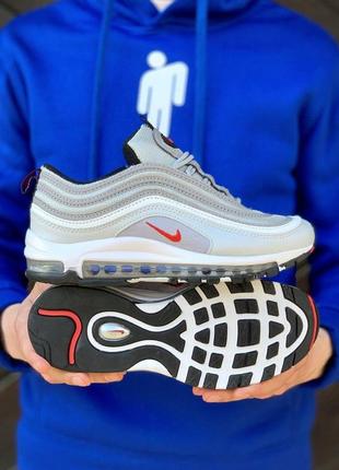 Кросівки  nike air max 97 silver bullet7 фото