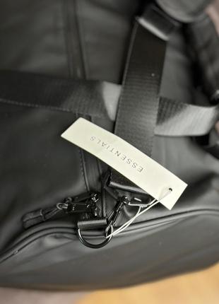 Дорожная сумка essentials черного цвета сумка для тренировок3 фото