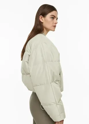 Пуховик пуфер куртка оверсайз h&m premium 11531270012 фото