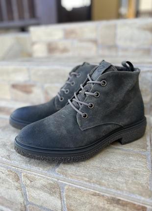 Ботинки женские ecco crepetray hybrid 41р хаки (20086302543)
