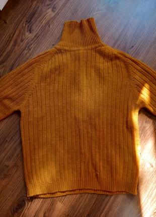 Гірчичний светр2 фото