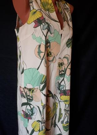 Сукня без руковов з накладними кишенями h& m conscious collection (розмір 40-42)