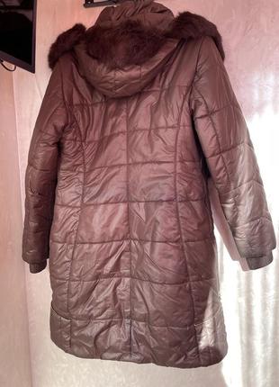 Зимова куртка довга, жіноча, m розмір3 фото