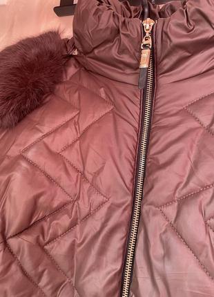 Зимова куртка довга, жіноча, m розмір5 фото