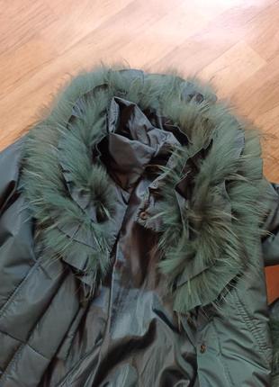 Зимове пальто, куртка/ зимнее пальто, розмір 466 фото