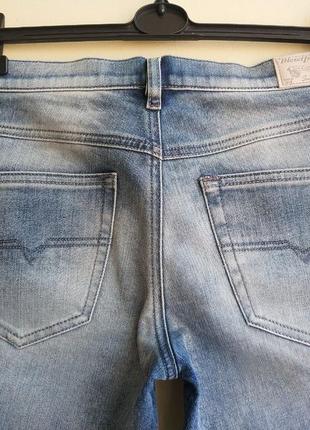 Женские стрейч джинсы regular slim-straight low waist belthy diesel оригинал9 фото
