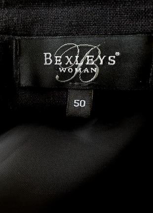 Новый льняной лен+вискоза удлиненный  пиджак блейзер bexleys3 фото