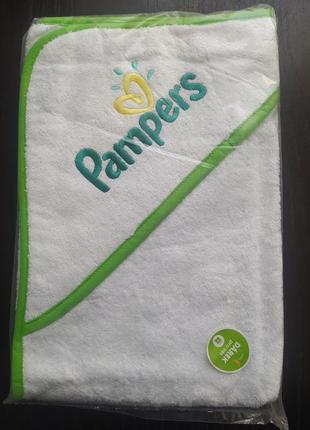 Дитячий рушник-куточок pampers4 фото