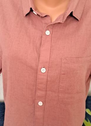 Сорочка блуза льон2 фото