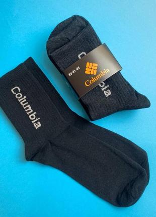 Термо-шкарпетки columbia, комплект 3 пари: чорні, сірі, сині; розміри 36-40, 41-454 фото