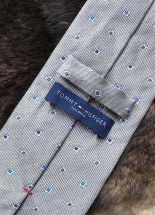 Галстук tommy hilfiger made in italy silk италия шёлк2 фото