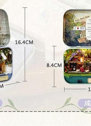 Мини румбокс в металлическом ящике конфетные приключения candy adventure q-009