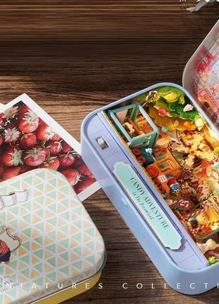 Мини румбокс в металлическом ящике конфетные приключения candy adventure q-009