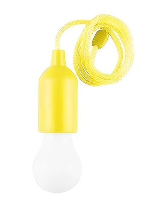 Автономна лампа на батарейках x-balog led hange lampe yellow