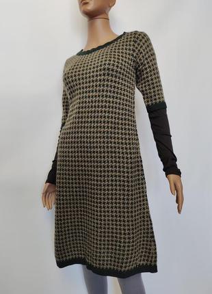 Стильное вязаное уютное платье туника extasy, имлия, р.s/m3 фото