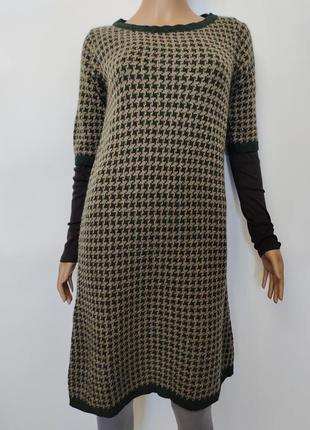 Стильное вязаное уютное платье туника extasy, имлия, р.s/m2 фото