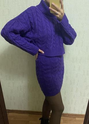 В’язаний костюм2 фото