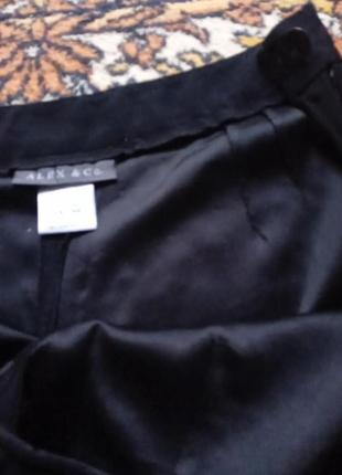 Женские брюки брюки брюки прямого кроя палаццо широкие натуральные вискоза ацетат классические базовые актуальные модные тренд черного цвета новые6 фото