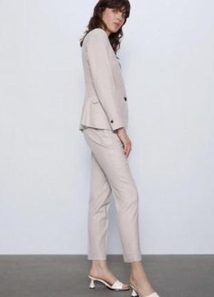Zara базовый пиджак xl7 фото