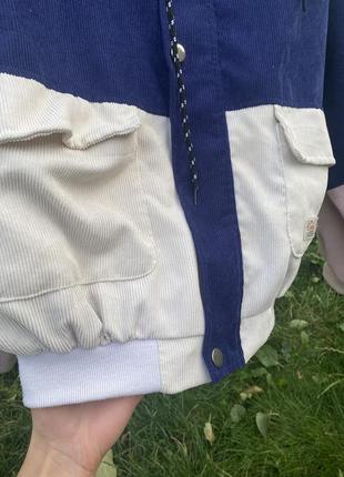 Вельветовая куртка ветровка ( ellesse gap puma)4 фото