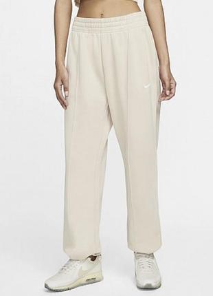 Штани nike sportswear essential collection fleece pants beige bv4089-126
