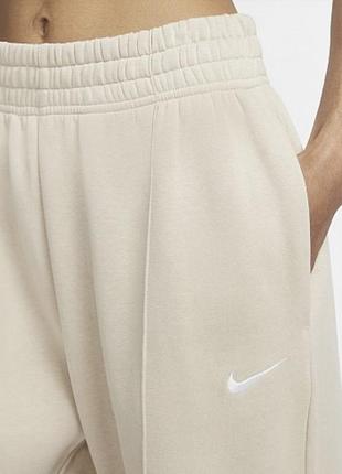 Штани nike sportswear essential collection fleece pants beige bv4089-1263 фото